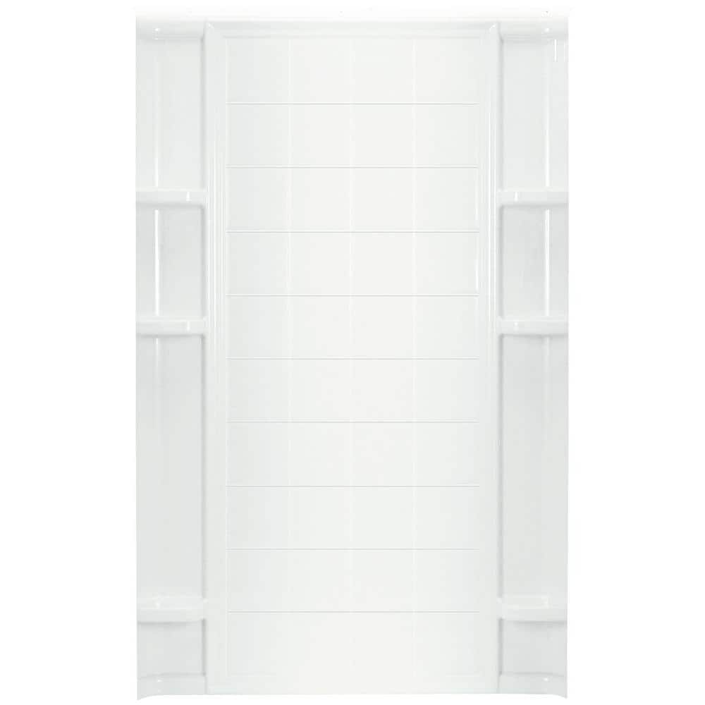 UPC 087206818226 product image for Ensemble 35-1/4 in. x 72-1/2 in. 2-Piece Direct-to-Stud Alcove Shower End Wall S | upcitemdb.com