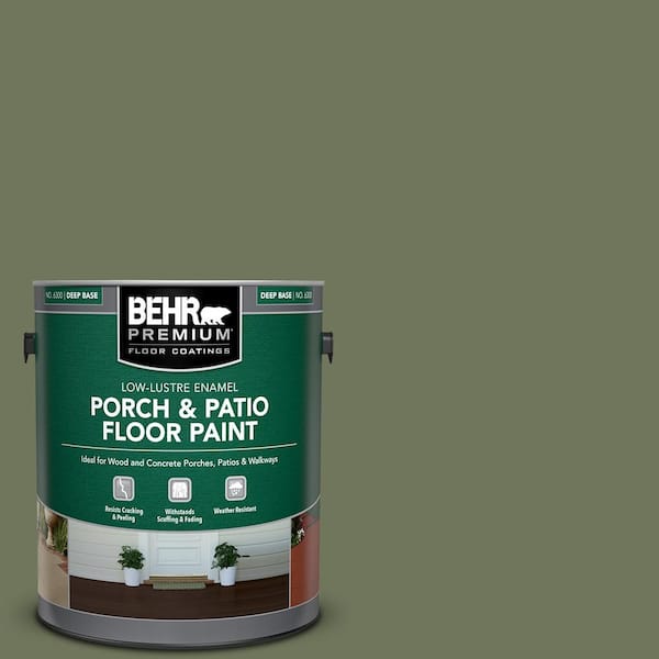 BEHR PREMIUM 1 gal. #MS-54 Frontier Trail Low-Lustre Enamel Interior/Exterior Porch and Patio Floor Paint