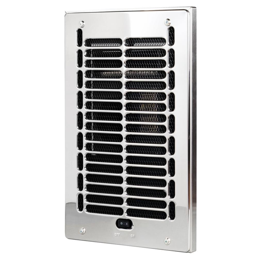 Cadet 1000W Chrome Fan-Forced Wall Heater