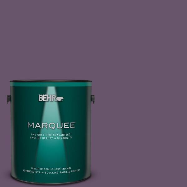 BEHR MARQUEE 1 gal. #M100-6 Vintner Semi-Gloss Enamel Interior Paint & Primer