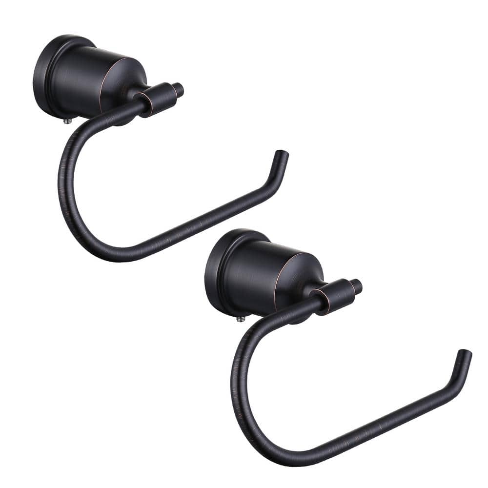 IVIGA WallMounted Single Post Toilet Paper Holder in Oil Rubbed Bronze