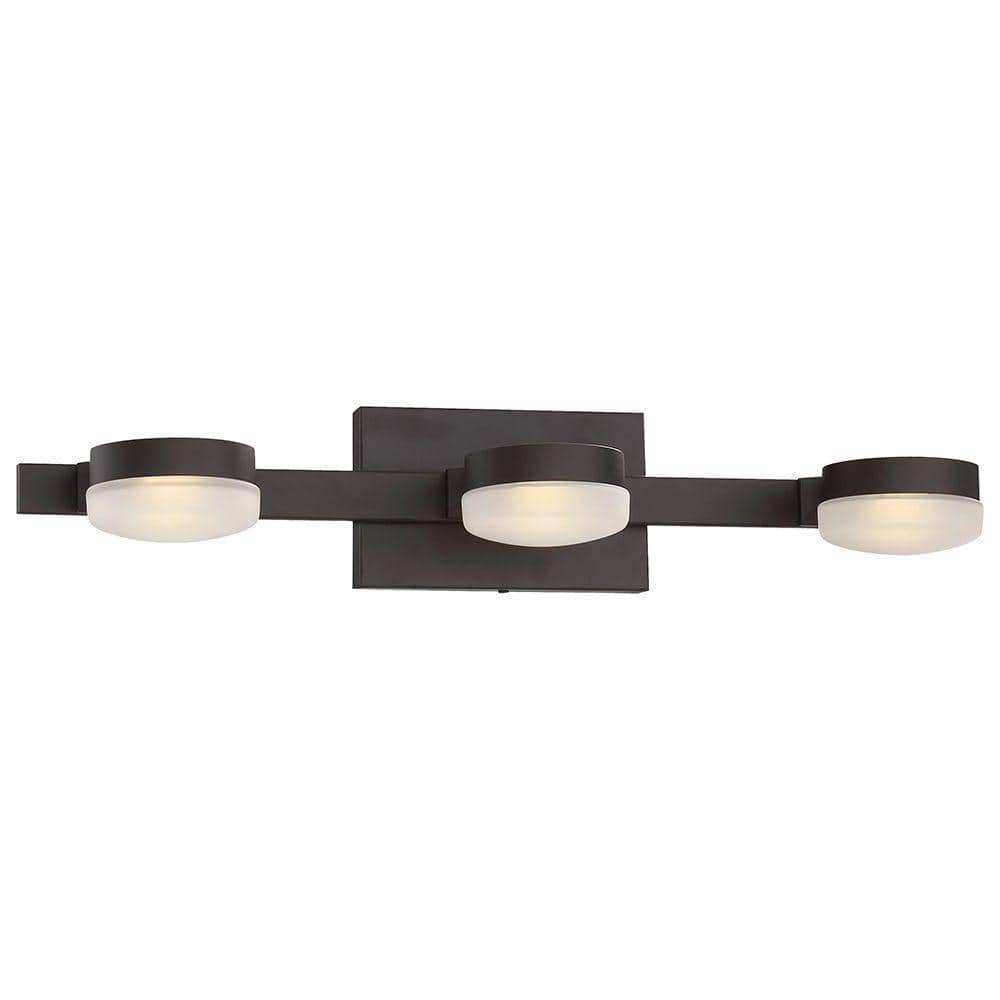 bronze led vanity light