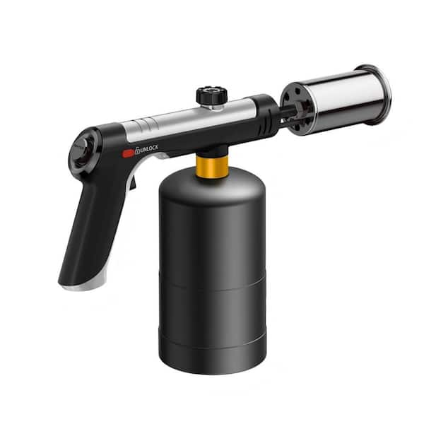 Powerful Propane Torch Head, Culinary Torch Lighter, Kitchen Cooking Torch, Adjustable Blow Torch for Steak, Grill