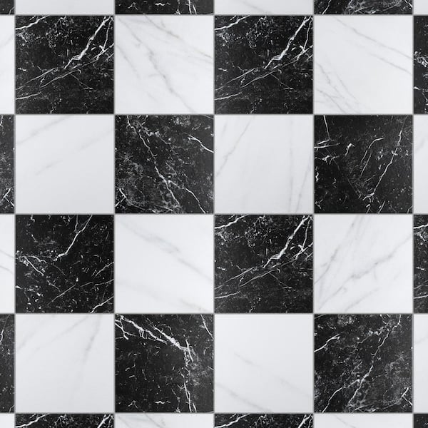 Merola Tile Merzoni Checker Ruzzini 17-7/8 in. x 17-7/8 in. Porcelain Floor and Wall Tile (13.5 sq. ft./Case)