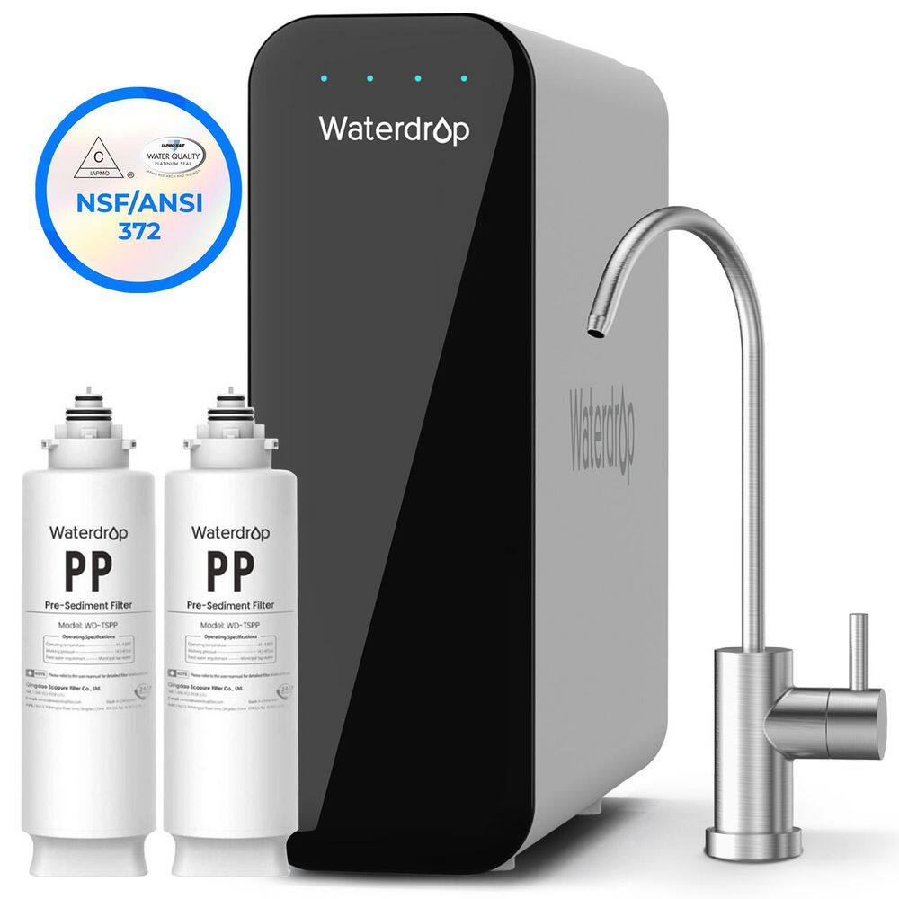 WD-TSU-W 0.01μm Ultra-Filtration Under Sink Water Filter System, 3-Stage, Smart Panel, Extra TSPP-2 Filters price history on PriceWatchPro