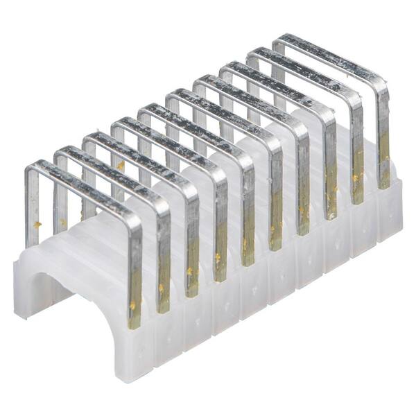 Klein Tools Staples, 11/32Inch x 19/32Inch Insulated 450003 The