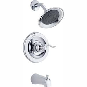 Windemere 1-Handle Tub and Shower Faucet Trim Kit in Chrome (Valve Not Included)