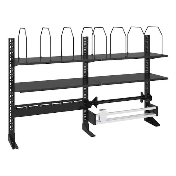 4Dock Modular 52 in. W Metal Workbench Tool Storage Kit with Paper