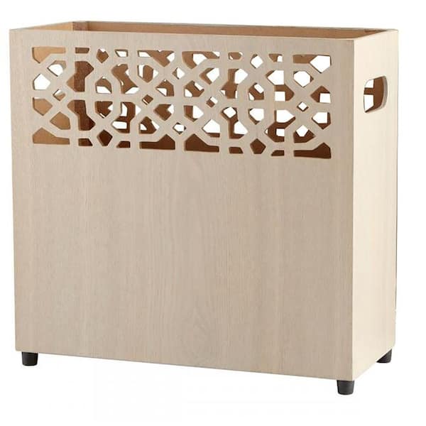 Filament Design Prospect Freestanding Magazine Rack in Grey Veneer