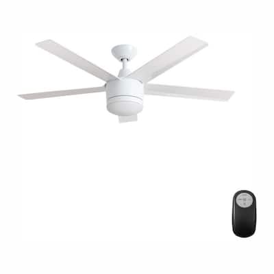 White Ceiling Fans Lighting The, Small Kitchen Ceiling Fan Home Depot