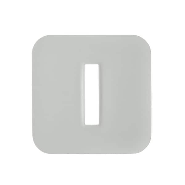 Roomside Series 80 CFM 0.7 Sone Ceiling Mount Bathroom Exhaust Fan Roomside Installation LED Light ENERGY STAR
