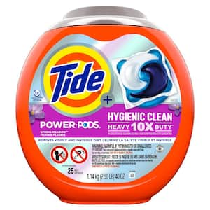 Power Hygienic Clean Heavy-Duty Spring Meadow Scent Laundry Detergent Pods (25-Count)