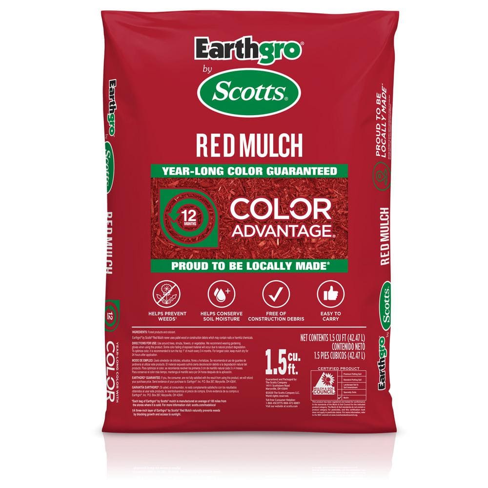 1g Red Color Remulch 1378104 for sale online Scotts Co 