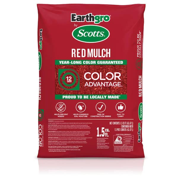 Earthgro 1.5 cu. ft. Bagged Red Wood Mulch