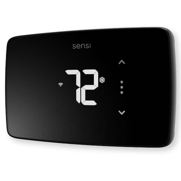 Sensi Lite Wi-Fi 7-Day Programmable Thermostat, Touchscreen Display, Data Privacy, C-Wire Not Required