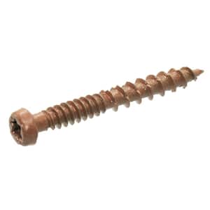 #8 x 1-5/8 in. Star-Drive Bugle Head Red Composite Deck Screws (1 lbs./149-Pieces)