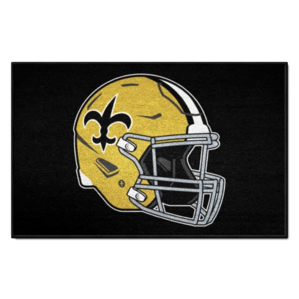 Officially Licensed NFL All-Star Mat - New Orleans Saints