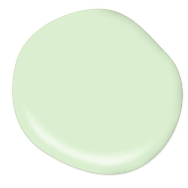 BEHR PREMIUM PLUS 5 gal. #430A-2 Seafoam Spray Flat Low Odor