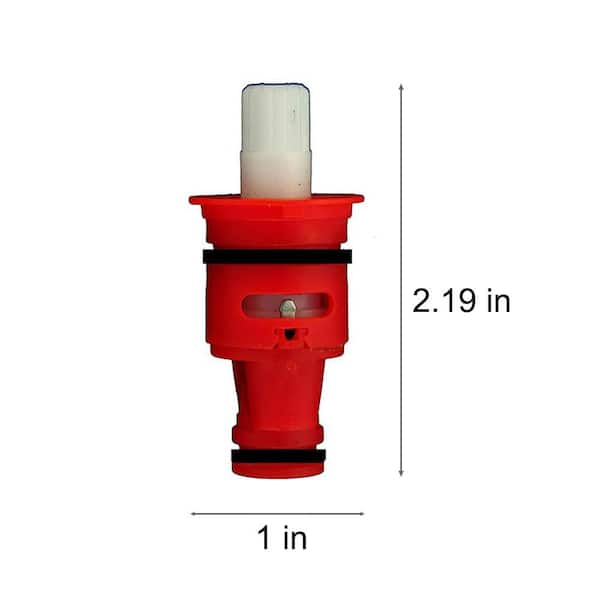 2 3/16 in. 12 pt Hot Side Washerless Cartridge for Bradley Replaces P417