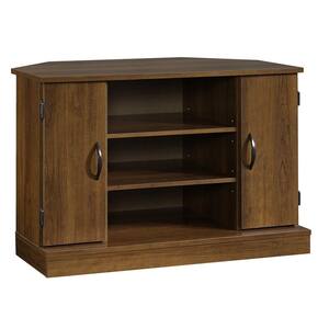 Beginnings Collection 47 in. Corner Panel TV Stand in Brook Cherry