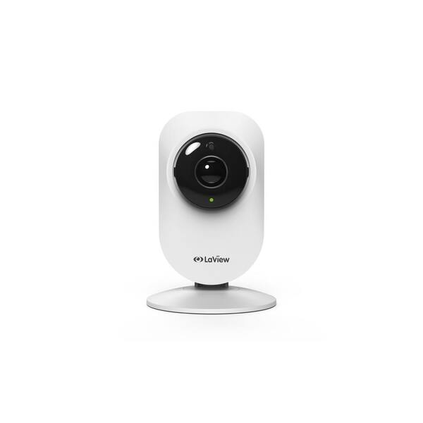 LaView 1080p HD IP Wi-Fi Security Surveillance Camera with 185° Fish-Eye Lens