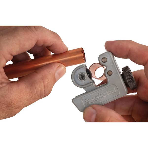 Refrigeration, brake, transmission, & fuel line tube cutter (sizes 1/8-1 1/8
