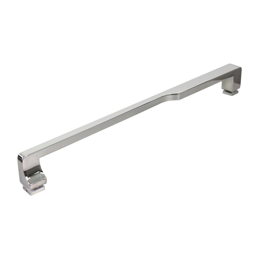 Frederick 70" Chrome Semi-Frameless Shower Door with Frosted Glass