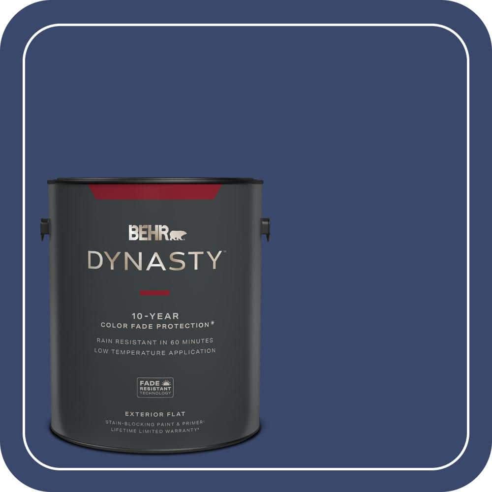 1 gal. #T11-19 Starlit Night Flat Exterior Stain-Blocking Paint & Primer price history on PriceWatchPro