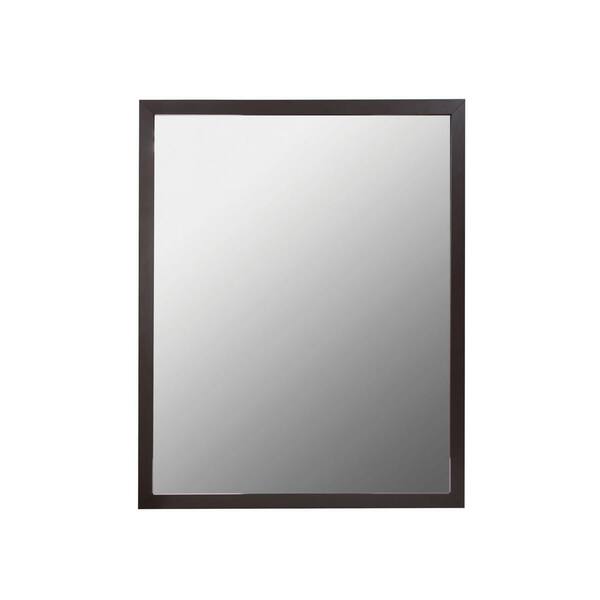 24 in. W x 30 in. H Framed Rectangular Anti-Fog Bathroom Vanity Mirror in Oil Rubbed Bronze Finish 24 in. W x 30 in. H Framed Rectangular Anti-Fog Bathroom Vanity Mirror in Oil Rubbed Bronze Finish