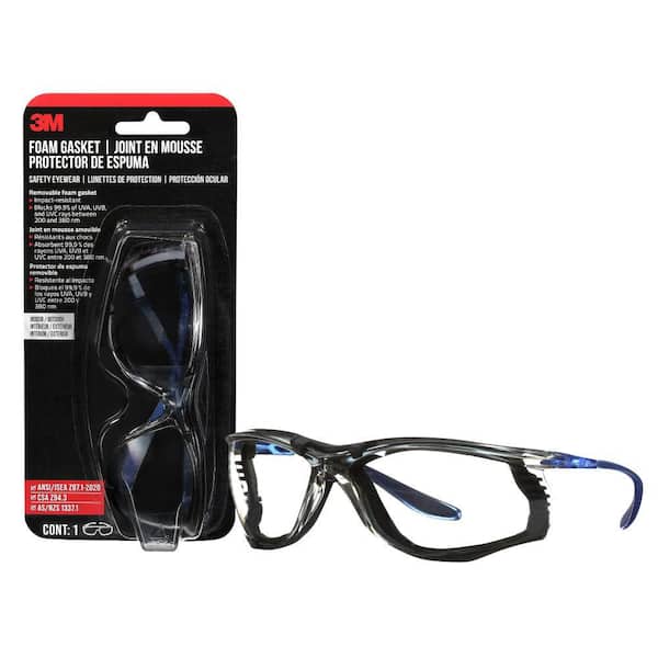 Performance Eyewear Gasket Design, Mirror Lens, Anti-Fog