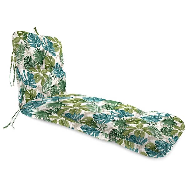 74 in. L x 22 in. W x 5 in. T Rectangular Outdoor Chaise Lounge Cushion in Piermont Palm