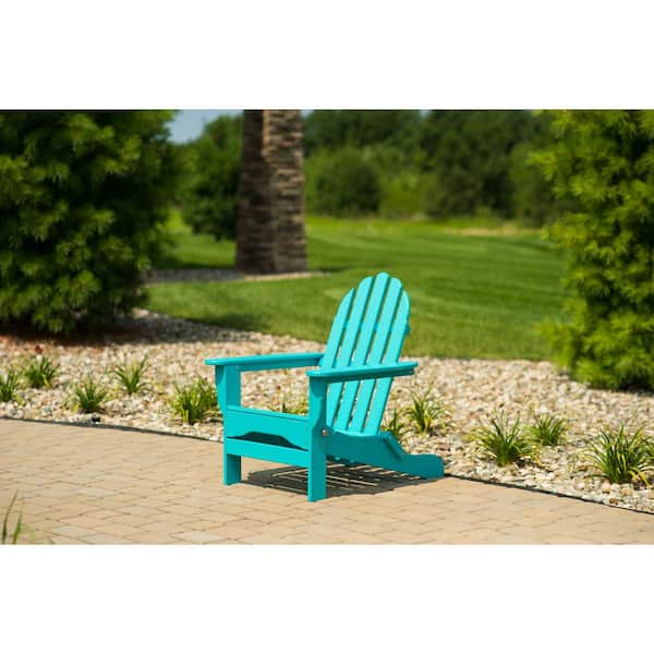 Icon Aruba 3-Piece Plastic Adirondack Chat Set