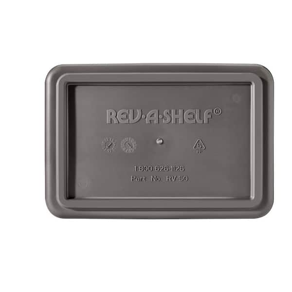 Rev-A-Shelf Orion Gray Polymer Replacement 50 qt. Waste/Trash