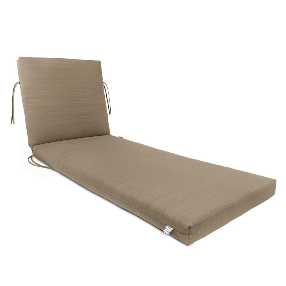 Sunrise Reversible Indoor/Outdoor Khaki Chaise Lounge 24 in. x 72 in. x 3 in. price history on PriceWatchPro