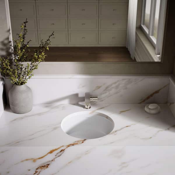KOHLER Verticyl 15.8 in. x 15.75 in. Undermount Bathroom Sink in