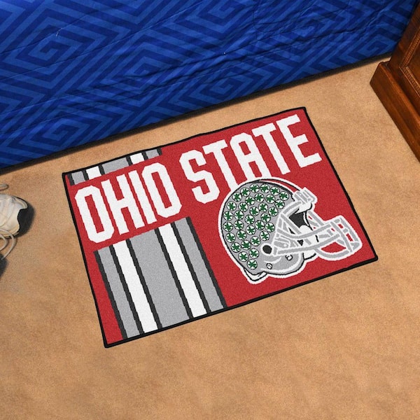 NCAA Ohio State University Red 2 ft. x 3 ft. Area Rug