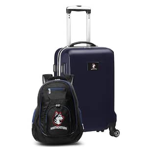 Northeastern Huskies Deluxe 2-Piece Backpack and Carry-On Set