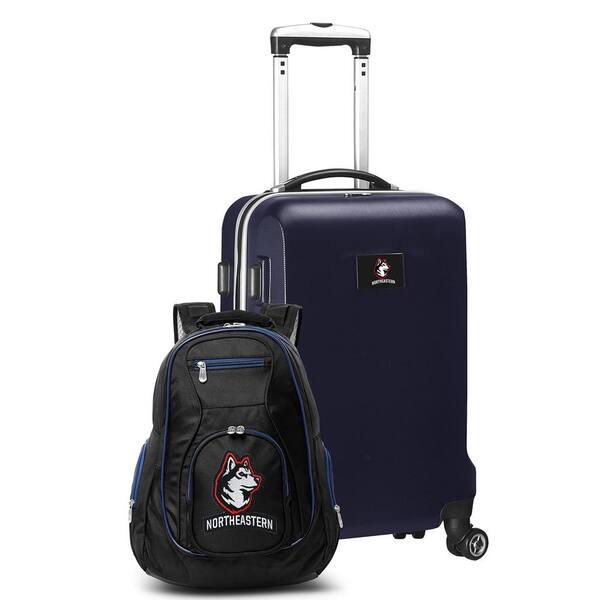 Mojo Northeastern Huskies Deluxe 2Piece Backpack and CarryOn Set