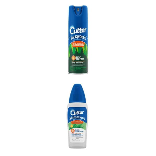 6 oz. Skinsations Pump Spray and 6 oz. Backwoods Aerosol Mosquito and Insect Repellent Combo
