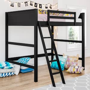 Brio Black Full Size Loft Bed