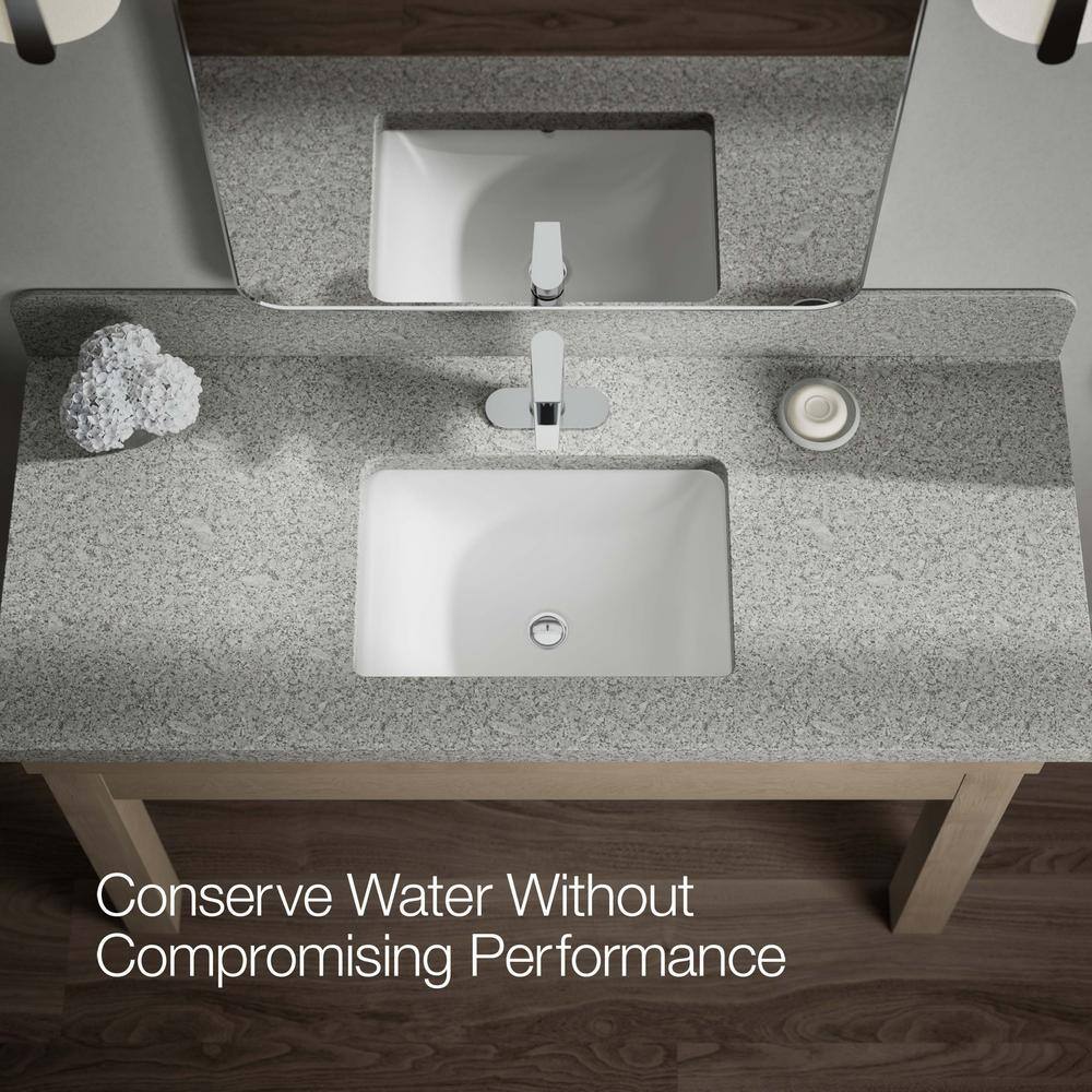 Hint Polished Chrome Single-Handle Low-Arc Bathroom Faucet