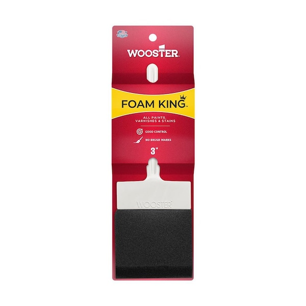 3 in. Foam King Foam Brush