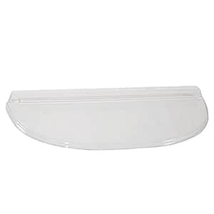 40 in. W x 21 in. D x 2-1/2 in. H Premium Heavy-Arched Flat Window Well Cover