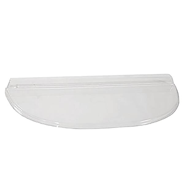 SHAPE PRODUCTS 40 in. W x 21 in. D x 2-1/2 in. H Premium Heavy-Arched Flat Window Well Cover