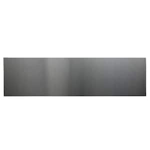 Ancona 30 in. x 30 in. Stainless Steel Backsplash with Shelf and