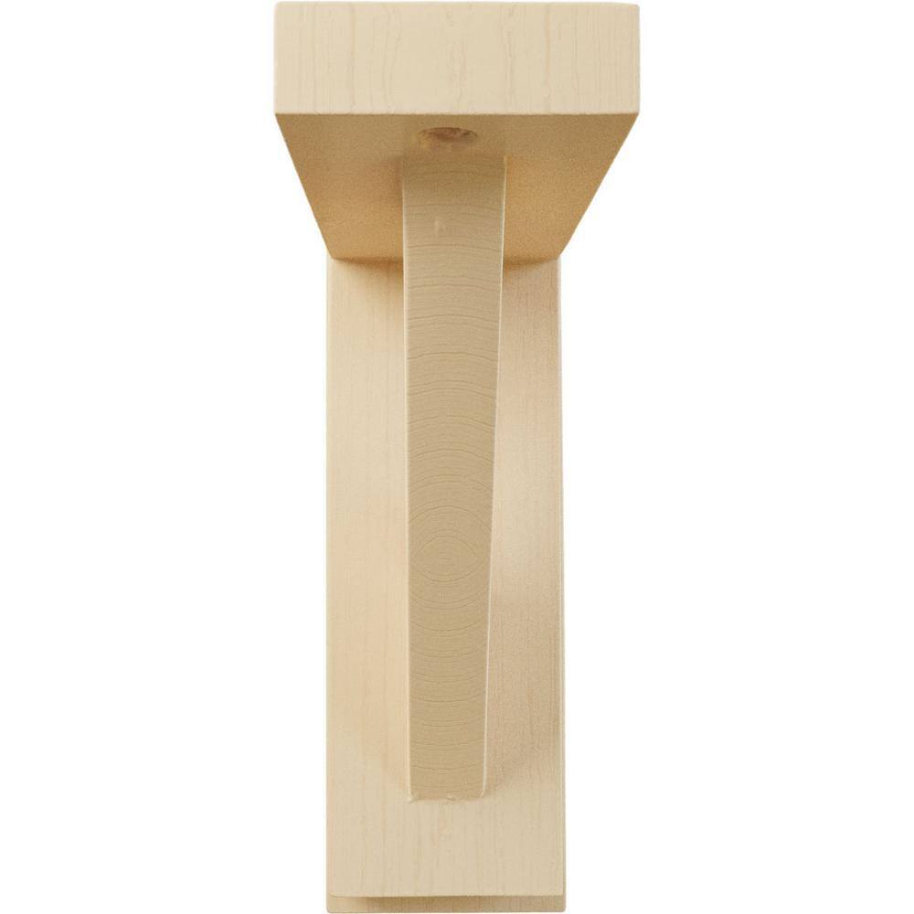 Maple Wood Traditional Shelf Bracket 7.5" x 6.25"
