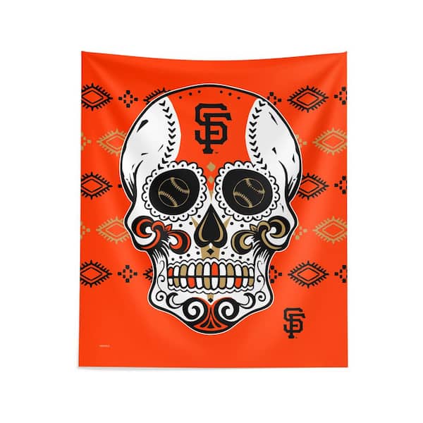 THE NORTHWEST GROUP MLB SF Giants Candy Skull Printed Wall Hanging