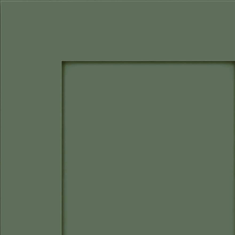 Hayward 7 5/16 in. W x 3/4 in. D x 7 5/16 in. H Quarter Cabinet Door Sample in Evergreen price history on PriceWatchPro