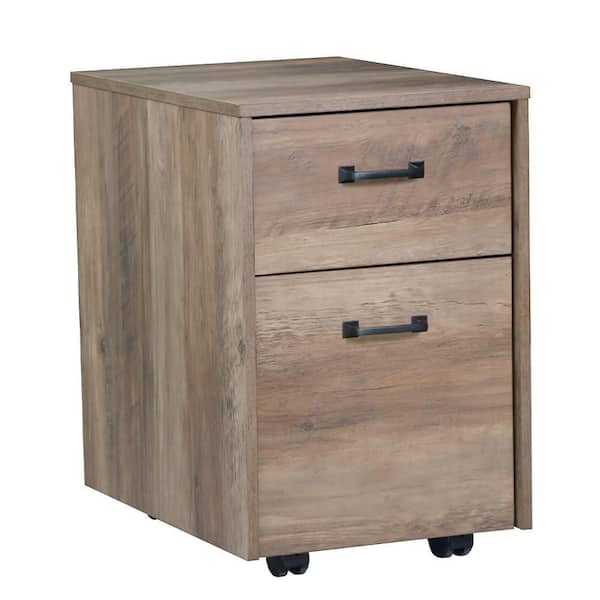 Unbranded Alaska Brown File Drawer with Wheels