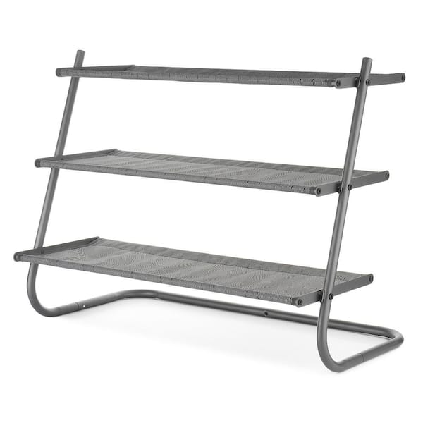 9-Pair 3-Tier Shoe Organizer